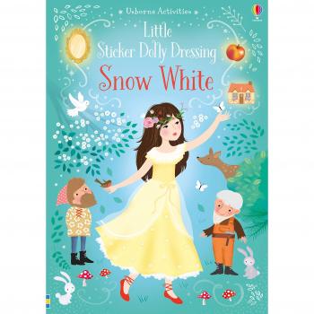 Muñeca de Pegatinas para Vestir: Blancanieves - Libro Interactivo de Usborne
