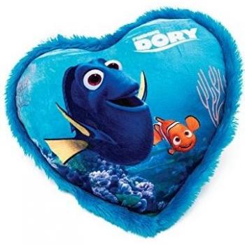 Disney Buscando Dory Cojín en forma de corazón en peluche, 33 cm