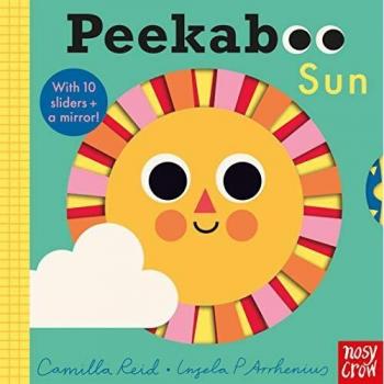 Libro Infantil Peekaboo Sun de Camilla Reid - Interactivo y Colorido