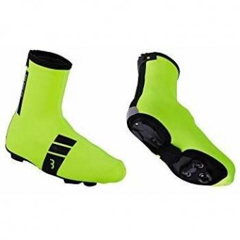 BBB Cycling - Cubrezapatillas térmico de ciclismo para protección contra el frío. Especial para bicicletas de carretera y MTB. Color Amarillo. Talla 41/42 - Modelo HeavyDuty OSS BWS-02B