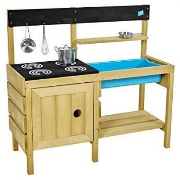 Cocina de Barro TP Toys Muddy Maker con Accesorios para Jugar en el Exterior