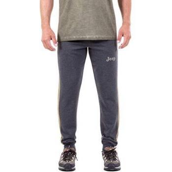 Jeep Pantalón Bicolor J8w para Hombre, Hombre, Pantalones, O101164-J087-M, Gris Oscuro/Verde Oliva, Medium