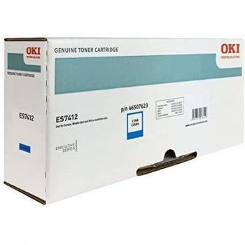 Cartucho de tóner OKI 46507623 Cian para impresoras OKI EXECUTIVE ES7412