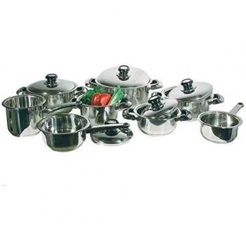 NEIF - Bateria Cocina Inox Laura Neif 8 Pzas