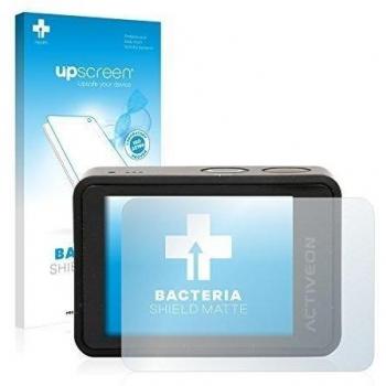 upscreen Protector de Pantalla Mate Compatible con Activeon GCA10W CX Gold Película Protectora Antibacteriana - Anti-Reflejos, Anti-Huellas