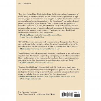 Congress Shall Make No Law: The First Amendment and Unprotected Expression - Legal Analysis and Historical Context