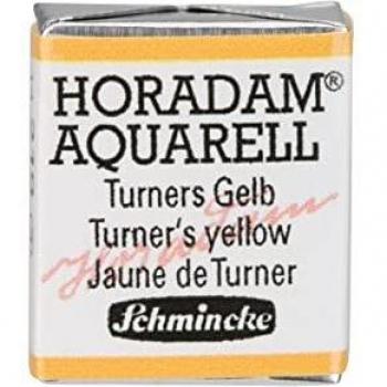 Schmincke : Horadam Watercolour Paint : Half Pan : Turner's Yellow