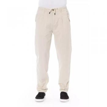Baldinini Trend Beige Cotton Jeans & Pant - W36