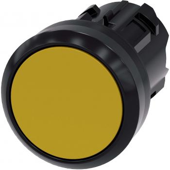 Actuador de botón pulsador amarillo 22mm IP68 Siemens SIRIUS ACT