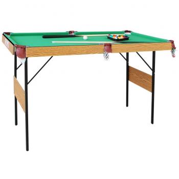 ifoyo 140cm / 55 plegable mesa de billar mesa de billar de ahorro de espacio