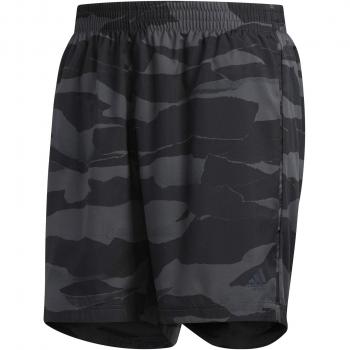 adidas Run IT Camo SHO Pantalón Corto, Hombre, grisei/Negro, S 5