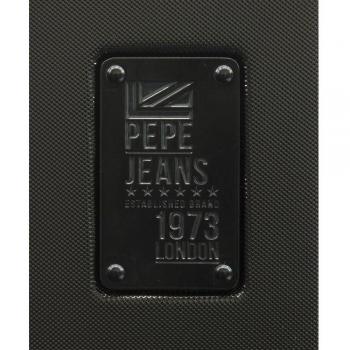 Pepe Jeans Black Label Set de Maletas Rígidas, 134 Litros, Color Negro