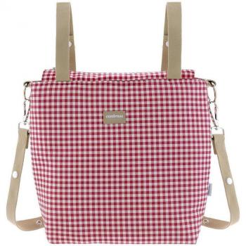 Bolso Talega Vichy Rojo Cambrass