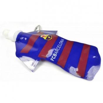 Garrafa de agua deportiva plana oficial del FC Barcelona (350ml) Azul/Burdeos One Size