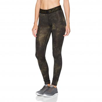 Björn Borg 1P Tights Celeste, Mallas de Entrenamiento para Mujer, Verde