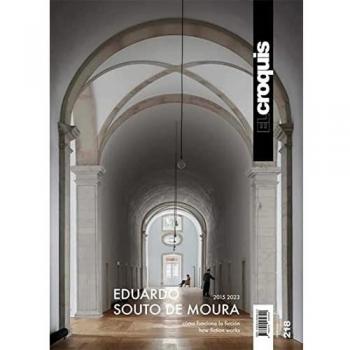 Croquis 218 Eduardo Souto de Moura (2015-2023) - Libro de arquitectura, incluye una recopilación de croquis y proyectos del arquitecto Eduardo Souto de Moura, abarcando el periodo desde 2015