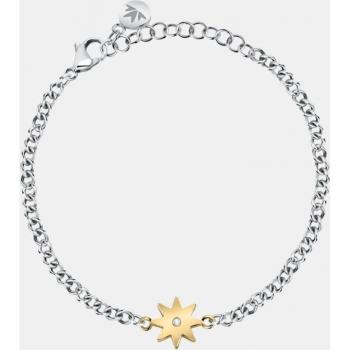 Pulsera Morellato Maia de acero bicolor y cristal