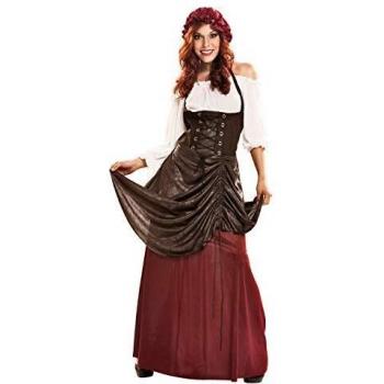 Desconocido My Other Me-201252 Medieval Disfraz de tabernera para mujer, S