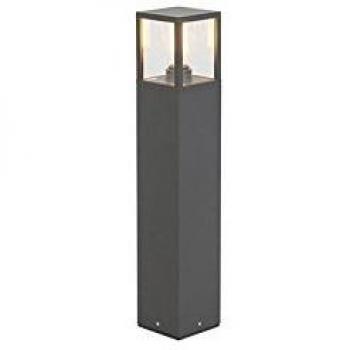 Baliza moderna 65 cm antracita IP54 de aluminio