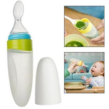 Itian Cuchara para Papilla - Cuchara dispensadora de Comida Infantil, Squirt