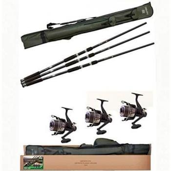Lineaeffe Top Carp Full Carpfishing Combo 3 3.6 m 2 3-4 lbs Mulinelli 6000