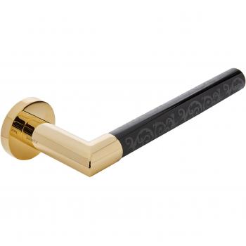 Pomdor - Toallero derecho oro-negro deco heritage