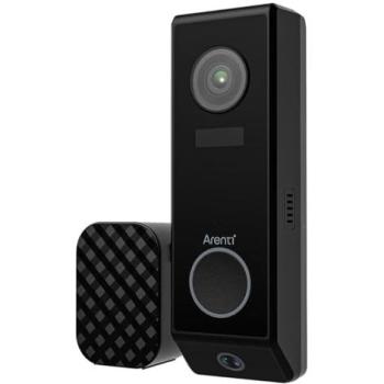 Timbre de vídeo inteligente Arenti P10 - Inalámbrico WiFi - Doble cámara 3MP & 2MP - Gran ángulo de visión - Visión nocturna - Funciona con pilas - Detector de movimiento