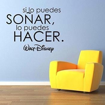 Adesiviamo® Walt Disney si lo puedes SOÑAR... Pegatinas de pared Vinyl Wall Stickers Decals