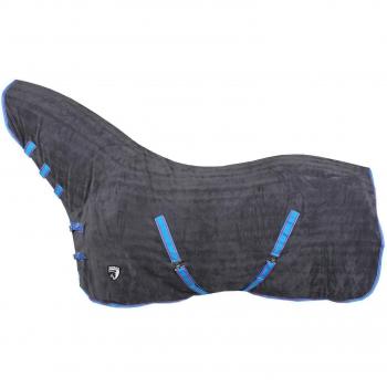 Horka forro polar alfombra Teddy fija cuello, Anthracite Grey