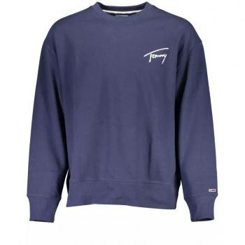 Tommy Jeans Signature Blue Men's Sweater - Versatile 2XL