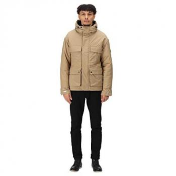 Chaqueta impermeable aislante para hombre Regatta Rmp327-3He color marrón