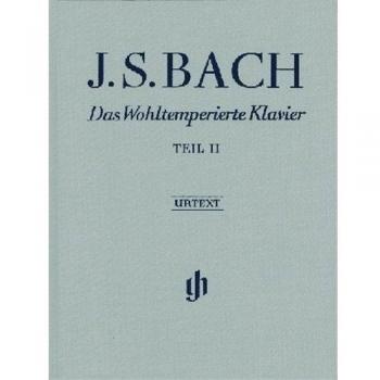 J.S. Bach: Das Wohltemperierte Klavier - Teil II. Partituras para Piano
