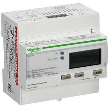 A9MEM3255 - Transformer kilowatt-hour meter 5A, Energy meter, 3-phase, 5A, extended measuring function, Modbus