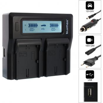Blumax - Set profesional para Canon LP-E6 N 2040 mAh 60366
