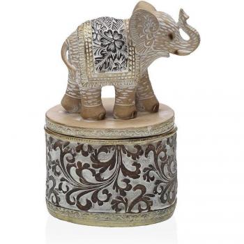 Joyero Elefante Resina Versa 9,5 x 15 x 11 cm