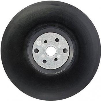 Bosch 1 608 601 033 - Plato de goma, 125 mm, 12 500 U/min, pack de 1