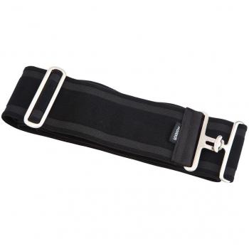 Horka elástico cintas 2 Mtr ajustable hebilla caballo alfombra accesorios, negro