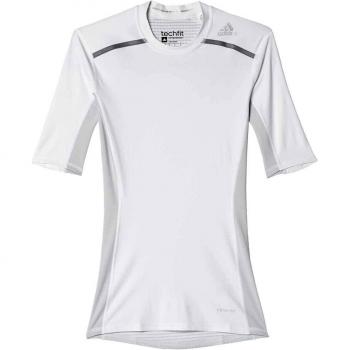 adidas Tf Chill Ss Camiseta de Manga Corta, Hombre, Blanco