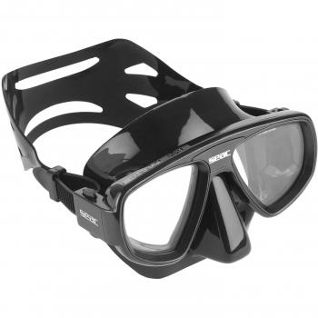 SEAC Extreme máscara de diseño Italiano, Adultos Unisex, Negro