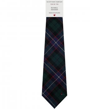 I Luv LTD Corbata de Lana para Hombre Tejida y Hecha en Escocia en Russell Modern Tartan
