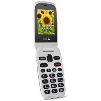 Doro Phone 6030 teléfono móvil, champán/blanco