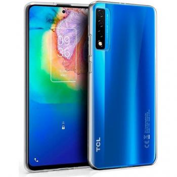 Funda COOL Silicona Transparente para TCL 20 5G