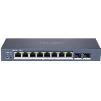 Hikvision DS-3E1510P-SI 10 Port Gigabit Smart POE Switch