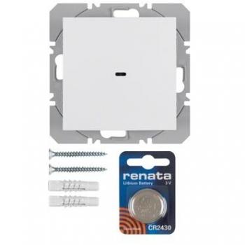 Hager – Push Button Surface Simple usbquicklink Without B Polar White Brightness