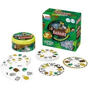 Falomir- Safari Juego de Mesa, Multicolor