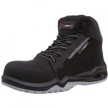 MTS Sicherheitsschuhe M-Soft Vickers Flex S3 45811 - Calzado de protección Unisex, Color Schwarz, Talla 45