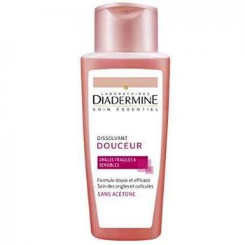 Desmaquillante Suave para Uñas Frágiles y Sensibles Sin Acetona 125ml (lote de 4)