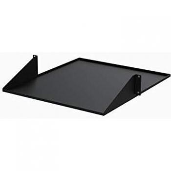 StarTech.com 2U 19 2-Post Network Rack Cabinet Shelf - 20in Deep Center Mount Cantilever Tray Rackmount Shelf for AV/Data Equipment Enclosure w/Cage Nuts & Screws 75lb Weight Capacity