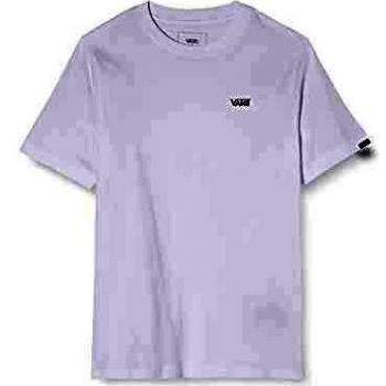Camiseta de manga corta Vans para niños Logo Left blanco
