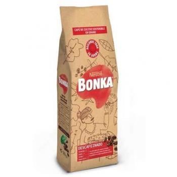 Café Bonka Descafeinado en Grano 500g